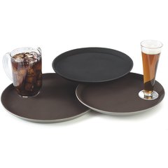 1100GL004 GripLite® Round Tray 11" - Black