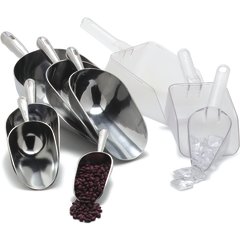 430607 Polycarbonate Scoop 6 oz - Clear