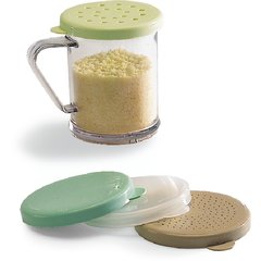 423130 Parsley Dredge Lid  - Translucent