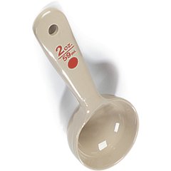 432406 Measure Miser® Solid Short Handle 2 oz - Beige