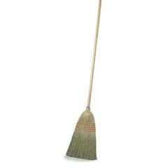 4135200 Flo-Pac® Corn Parlor Broom 55" Long - Tan