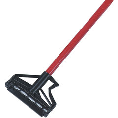 4166405 Sparta® Spectrum® Quik-Release™ Fiberglass Mop Handle 60" Long / 1" D - Red