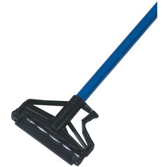 4166414 Sparta® Spectrum® Quik-Release™ Fiberglass Mop Handle 60" Long / 1" D - Blue