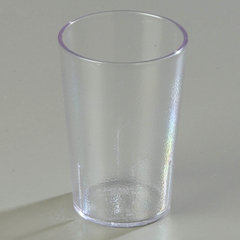 5526-207 Stackable™ SAN Plastic Tumbler 8 oz - Clear