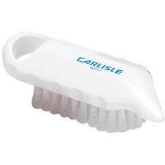 4041202 Sparta® Potato Brush w/Medium Stiff Polyester Bristles 5-3/4" - White