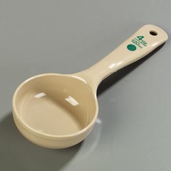 432806 Measure Miser® Solid Short Handle 4 oz - Beige