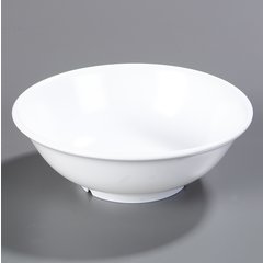4373802 Melamine Footed Serving Bowl 36 oz - White