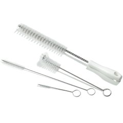 4116900 Hot Dog Roller Brush w/Stiff Polyester Bristles 24" - White