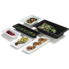 4446002 Designer Displayware™ Third Size Food Pan 1" - White