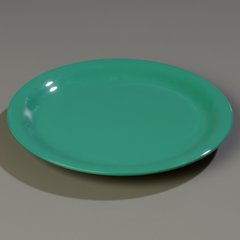3300809 Sierrus™ Melamine Narrow Rim Pie Plate 6.5" - Meadow Green