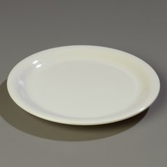 3300242 Sierrus™ Melamine Narrow Rim Dinner Plate 10.5" - Bone
