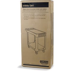 UC194023 2 Shelf Utility Cart 40" x 19" - Gray