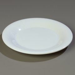 3301202 Sierrus™ Melamine Wide Rim Dinner Plate 9" - White