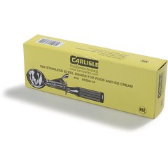 60300-10 Stainless Steel Disher Scoop #10 Size 3.8 oz - Ivory