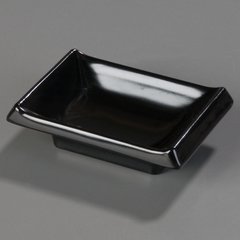 086403 Melamine Japanese Style Ramekin 2 oz - Black