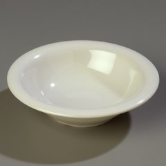 3303642 Sierrus™ Melamine Rimmed Bowl 12 oz - Bone