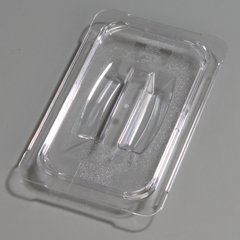 10290U07 StorPlus™ Polycarbonate Handled Universal Lid 1/4 Size - Clear
