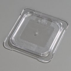 10316U07 StorPlus™ Polycarbonate Flat Universal Lid 1/6 Size - Clear