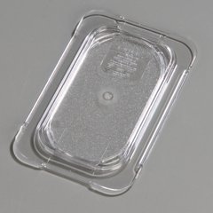 10336U07 StorPlus™ Polycarbonate Flat Universal Lid 1/9 Size - Clear