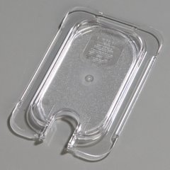 10337U07 StorPlus™ Polycarbonate Notched Universal Lid 1/9 Size - Clear
