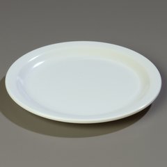 4350102 Dallas Ware® Melamine Dinner Plate 9" - White