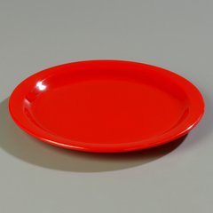 4350105 Dallas Ware® Melamine Dinner Plate 9" - Red