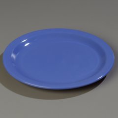 4350314 Dallas Ware® Melamine Salad Plate 7.25" - Ocean Blue