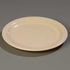 4350025 Dallas Ware® Melamine Dinner Plate 10.25" - Tan
