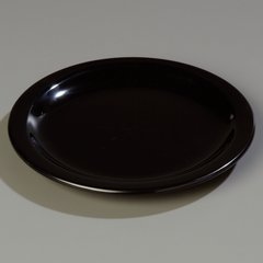 4350303 Dallas Ware® Melamine Salad Plate 7.25" - Black