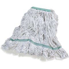 369419B00 Flo-Pac® Medium Green Band Mop  - White