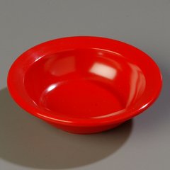 4353205 Dallas Ware® Melamine Fruit Bowl 3.5oz - Red