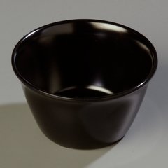 4354003 Dallas Ware® Melamine Bouillon Cup Bowl 8oz - Black