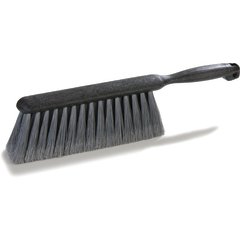 3621123 Flo-Pac® Counter/Bench Brush With Flagged Polypropylene Bristles 8" - Gray