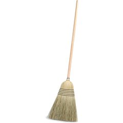 4135067 5-Stitch Warehouse/Janitor (#29) - Blended Corn Broom 56" - Natural