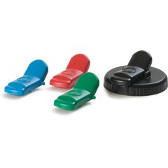 640000 Container with Black Lid 1 Gal - Black