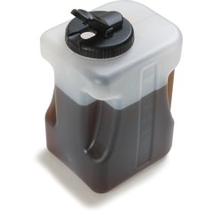640000 Container with Black Lid 1 Gal - Black