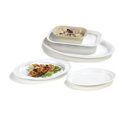 4384002 Catering Platter 21" x 15" - White