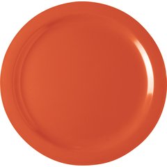 4350052 Dallas Ware® Melamine Dinner Plate 10.25" - Sunset Orange