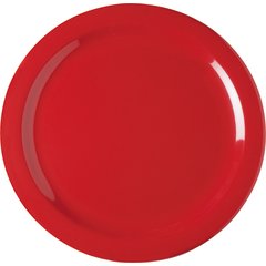 4350005 Dallas Ware® Melamine Dinner Plate 10.25" - Red