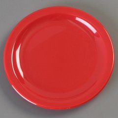 KL20405 Kingline™ Melamine Pie Plate 6.5" - Red