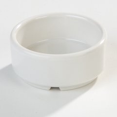 41042 Melamine Straight-Sided Ramekin 2 oz - Bone