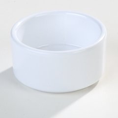 41202 Melamine Straight-Sided Ramekin 3 oz - White