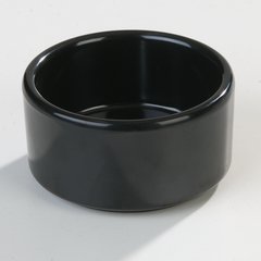 41203 Melamine Straight-Sided Ramekin 3 oz - Black