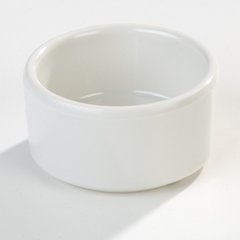 41242 Melamine Straight-Sided Ramekin 3 oz - Bone