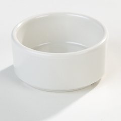 41442 Melamine Straight-Sided Ramekin 4 oz - Bone
