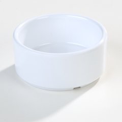 41402 Melamine Straight-Sided Ramekin 4 oz - White