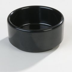 41403 Melamine Straight-Sided Ramekin 4 oz - Black