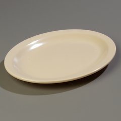 KL12725 Kingline™ Melamine Oval Platter Tray 12" x 9" - Tan