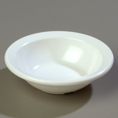 KL80502 Kingline™ Melamine Rimmed Fruit Bowl 4.75 oz - White