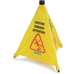 3694204 Pop-Up Caution Cone 20" - Yellow